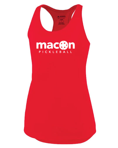 Macon Pickleball Sport Racer Tank