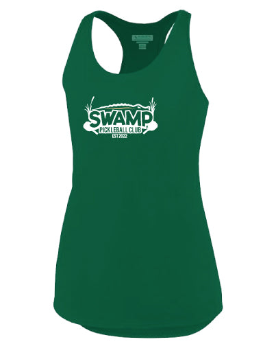 Swamp Pickleball Sport Racer Tank