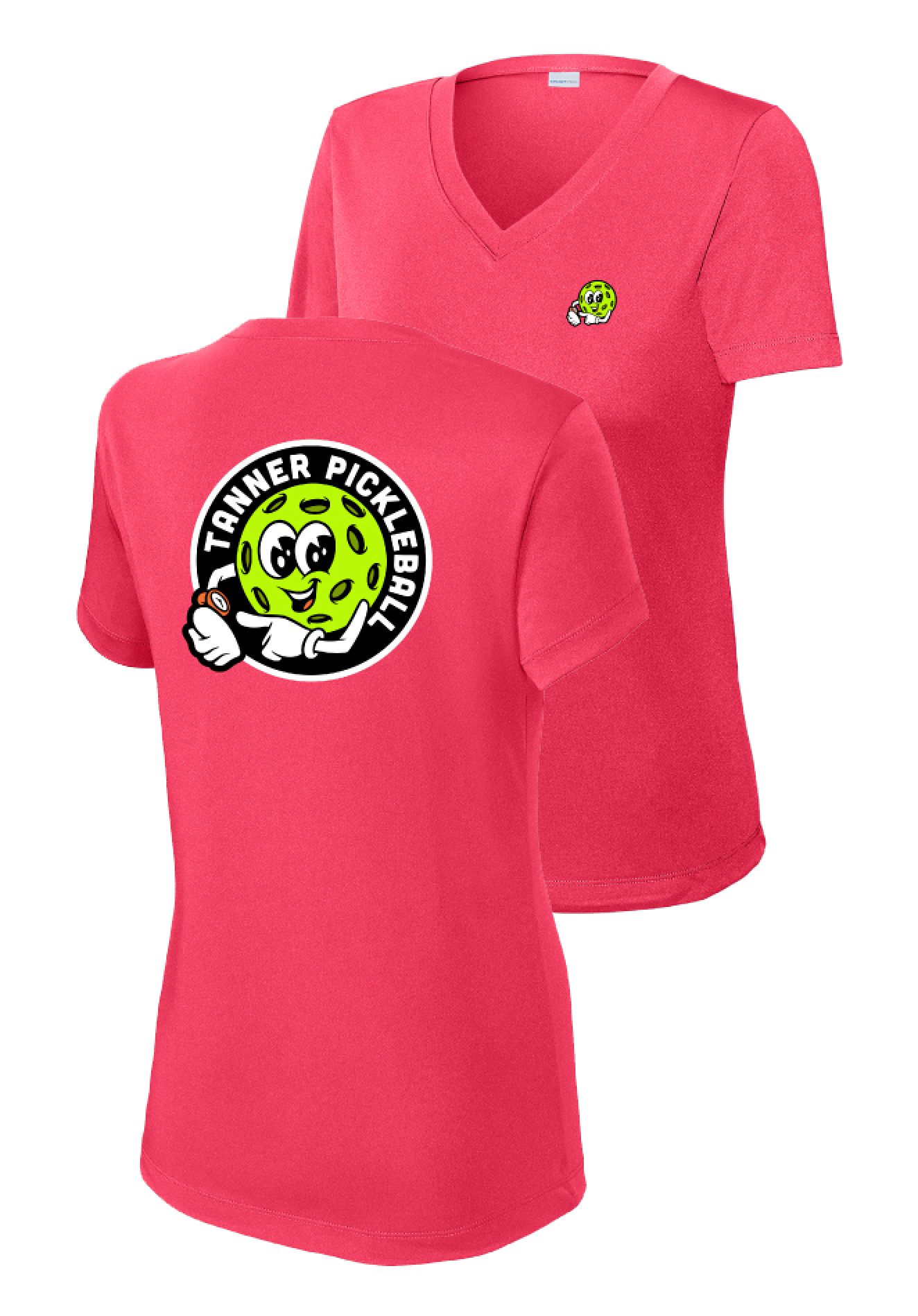 Tanner Pickleball Time Sport V-Neck