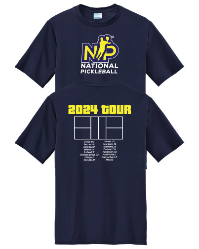 National Pickleball 2024 Tour T-Shirt