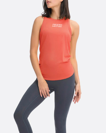 Kitch X Halara Tie Back Sport Tank