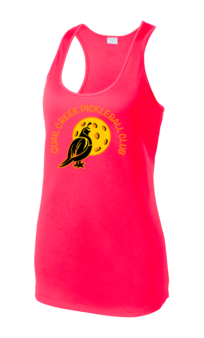 Quail Creek Pickleball Sport Racer Tank