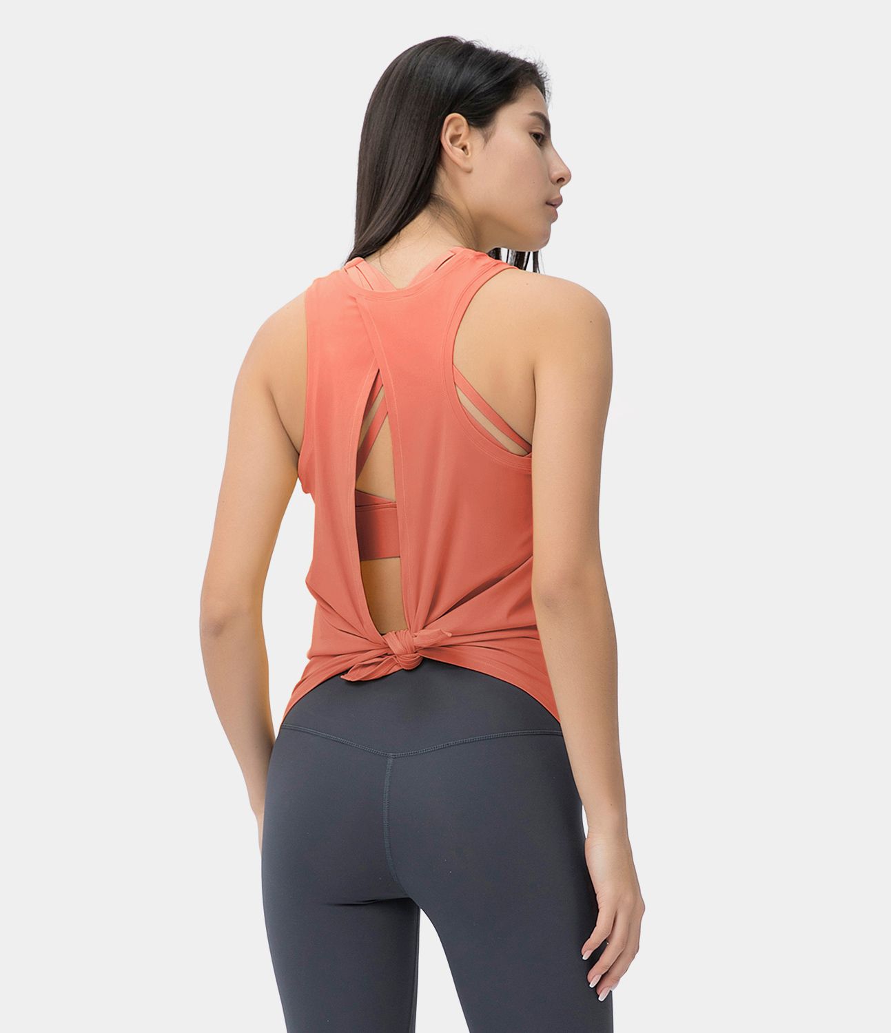 Kitch X Halara Tie Back Sport Tank