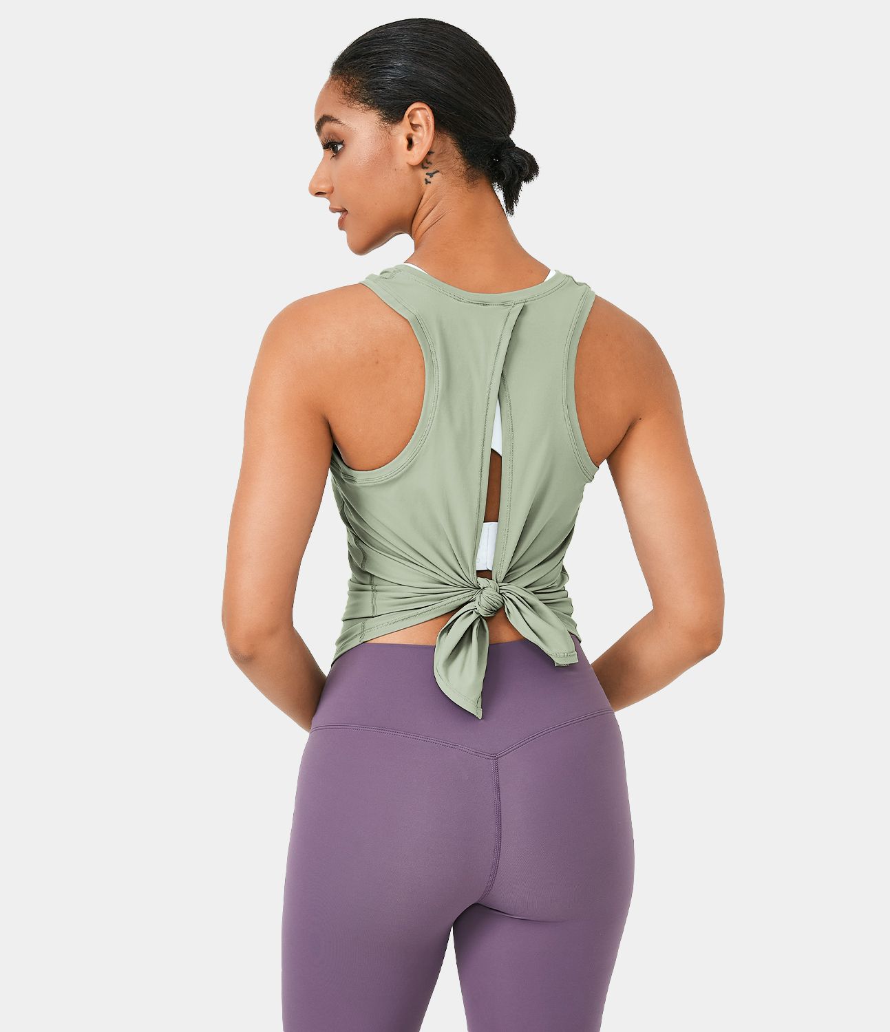 Kitch X Halara Tie Back Sport Tank