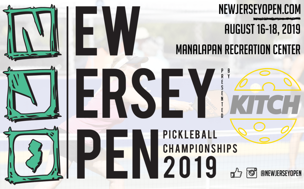 New Jersey Open Pickleball Championships Heads to Manalapan in 2019