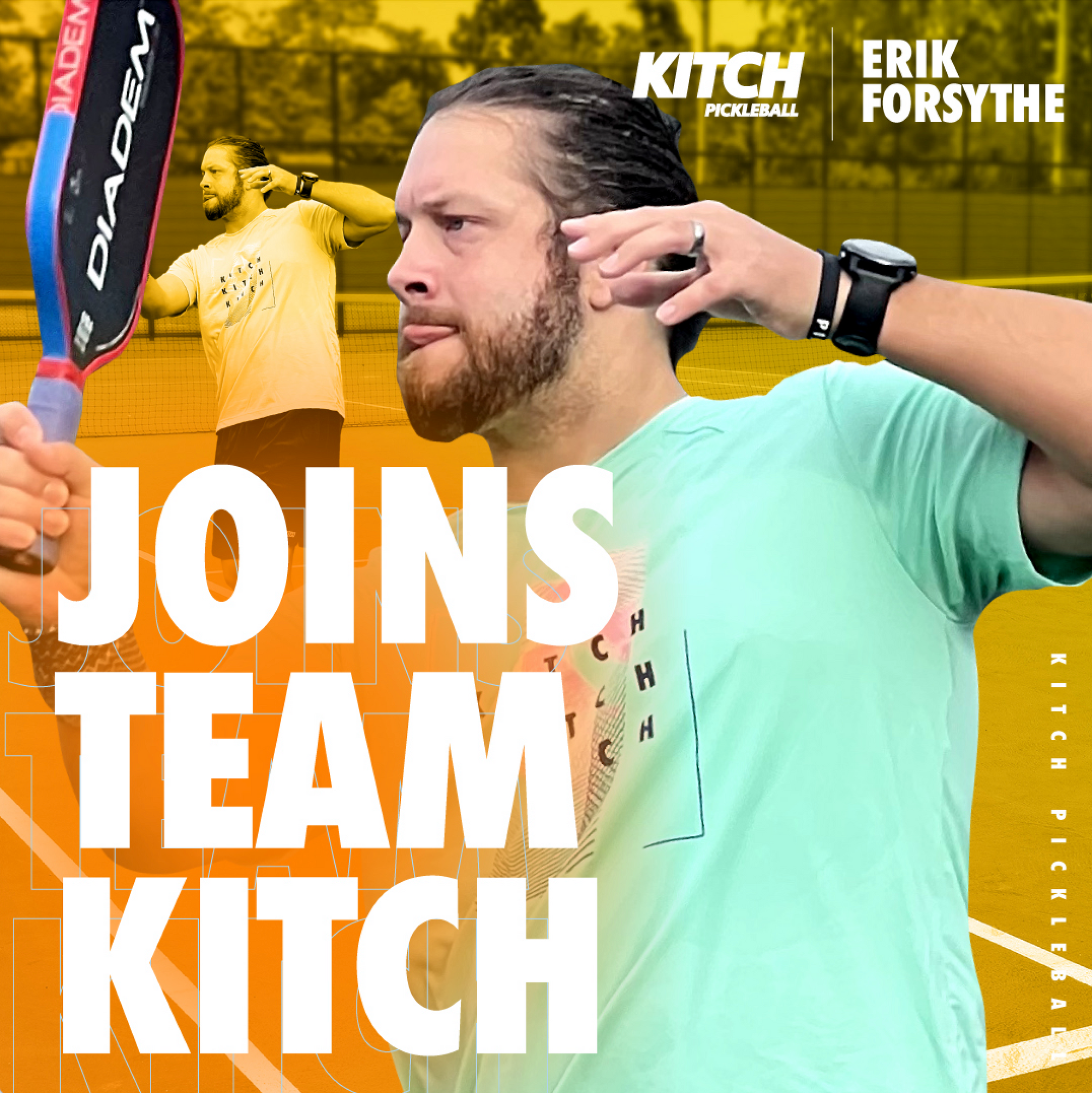 Erik Forsythe Joins Team Kitch