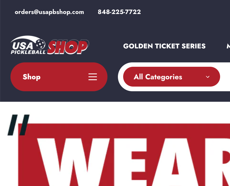 USAPICKLEBALLSHOP.COM OFFICIALLY LAUNCHES