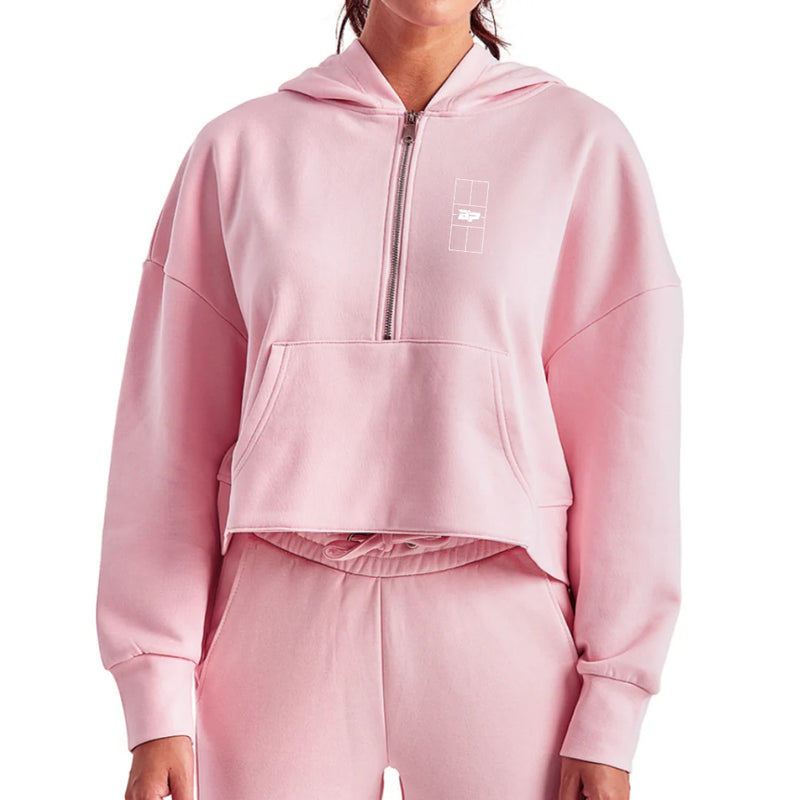 Load image into Gallery viewer, Bodhi Women's Half Zip Hoodie - Court

