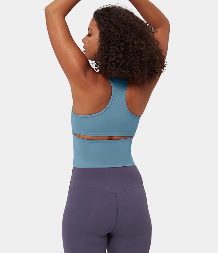 Load image into Gallery viewer, Kitch X Halara Cloudful Cropped Sport Tank
