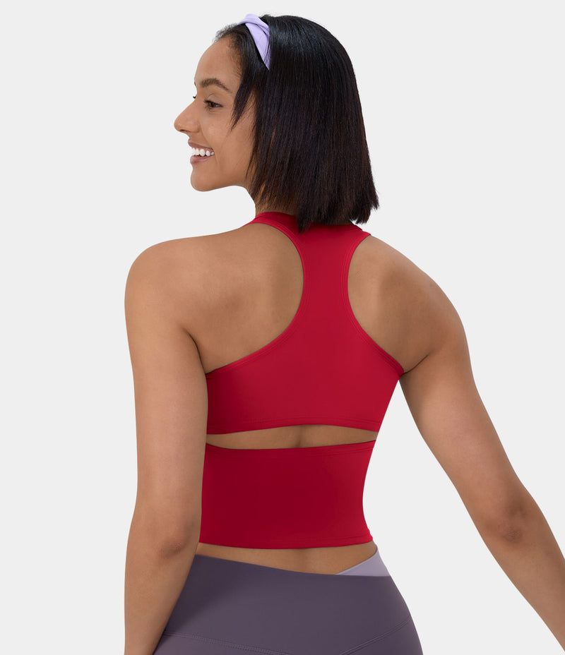 Load image into Gallery viewer, Kitch X Halara Cloudful Cropped Sport Tank
