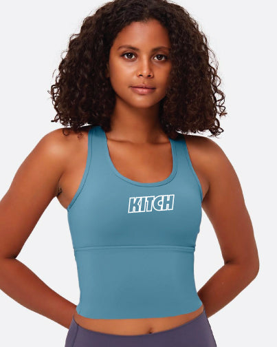 Load image into Gallery viewer, Kitch X Halara Cloudful Cropped Sport Tank
