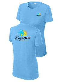 BayView Pickleball Women's Sport Crew