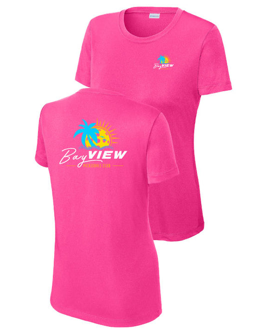 BayView Pickleball Women's Sport Crew