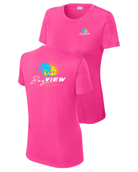 BayView Pickleball Women's Sport Crew