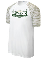 Swamp Pickleball Camo Sleeve Sport Crew