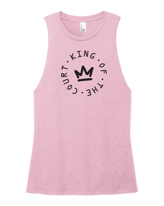 King of the Court Round Muscle Tank