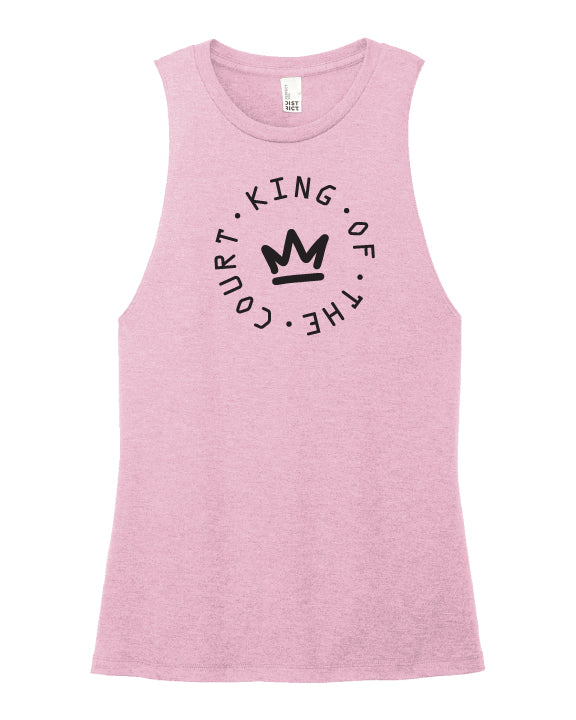 King of the Court Round Muscle Tank