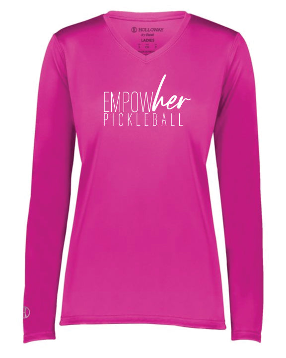 Load image into Gallery viewer, Empowher Pickleball LS Sport Crew
