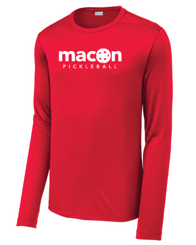 Macon Pickleball Long Sleeve Sport Crew