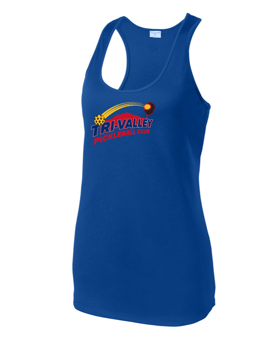 Tri Valley Pickleball Club Sport Racer Tank