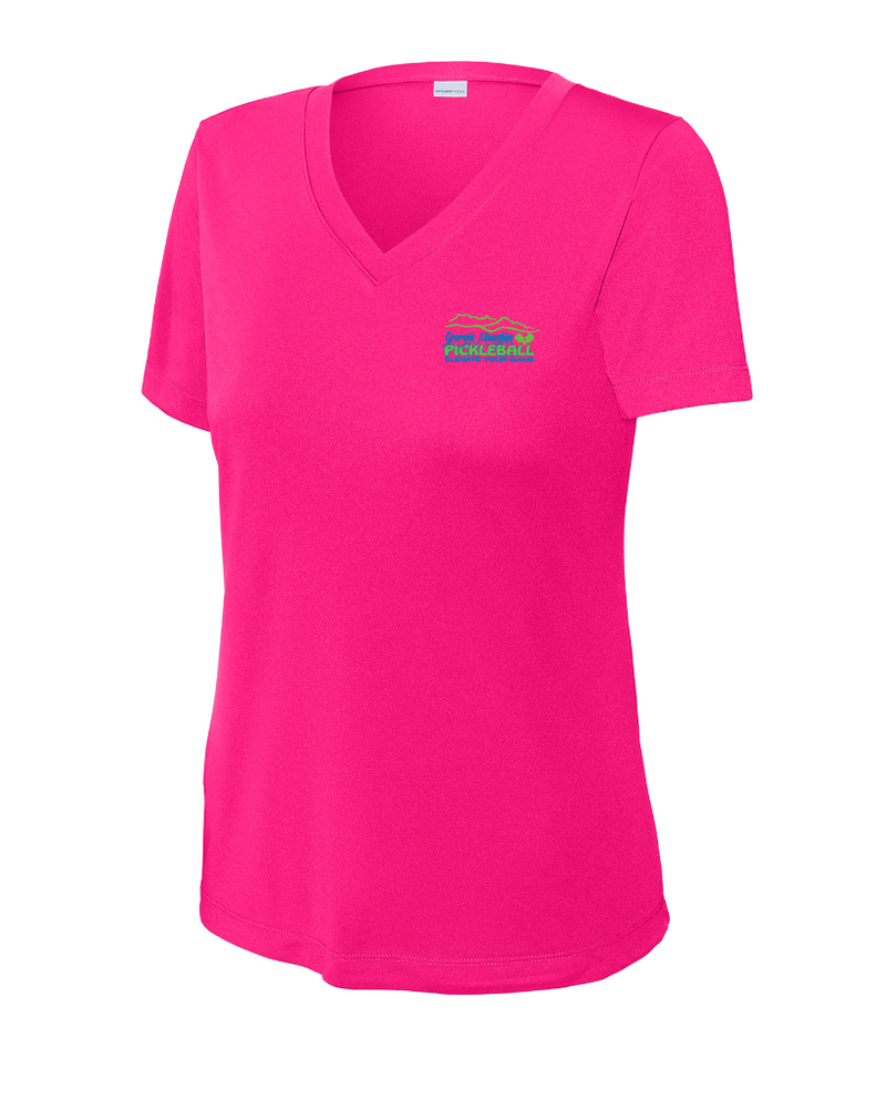 Load image into Gallery viewer, Georgia Mountain Pickleball Sport Women's V-Neck
