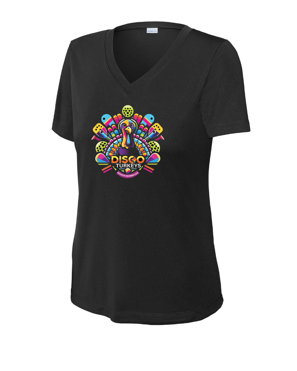 Disco Turkeys Sport V-Neck