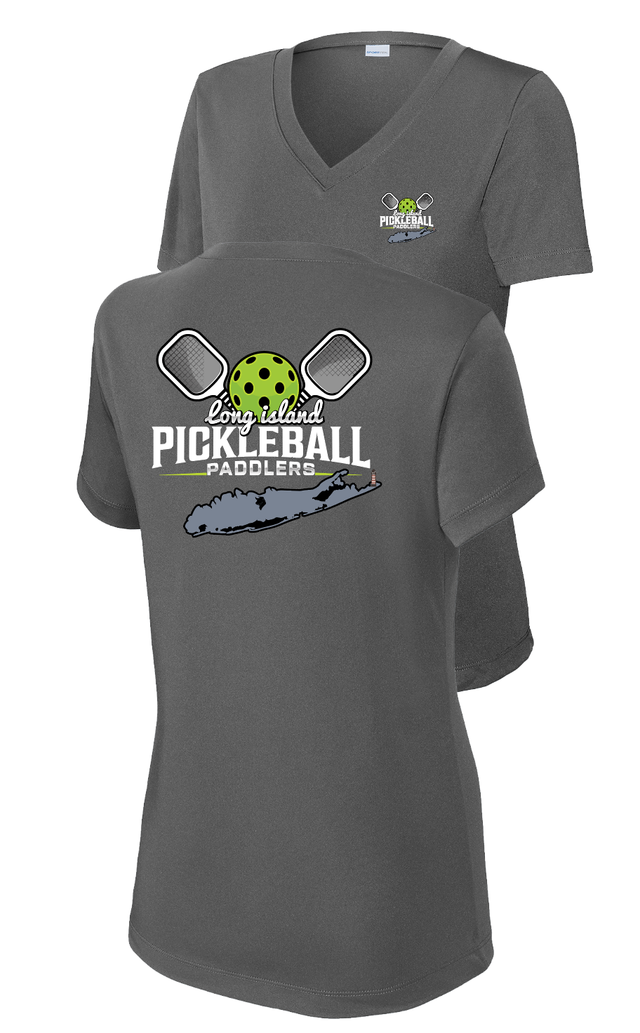 Long Island Pickleball Paddlers Sport V-Neck