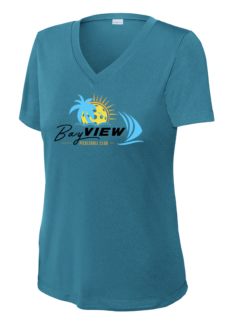 BayView Pickleball Sport Women's V-Neck