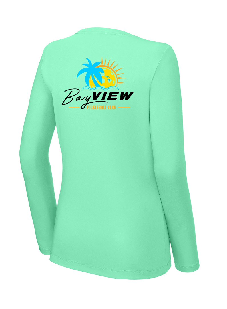 Load image into Gallery viewer, BayView Pickleball Sport UV Women's Long Sleeve
