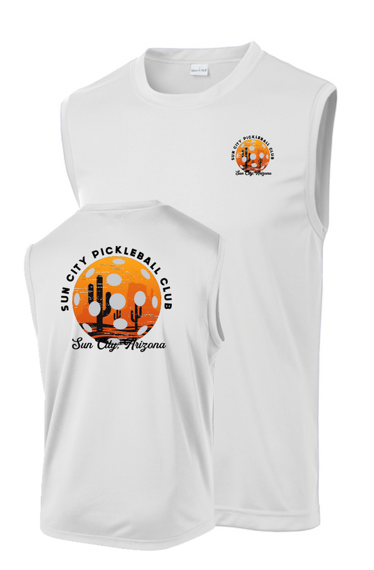 Sun City Pickleball Sport Muscle Tank