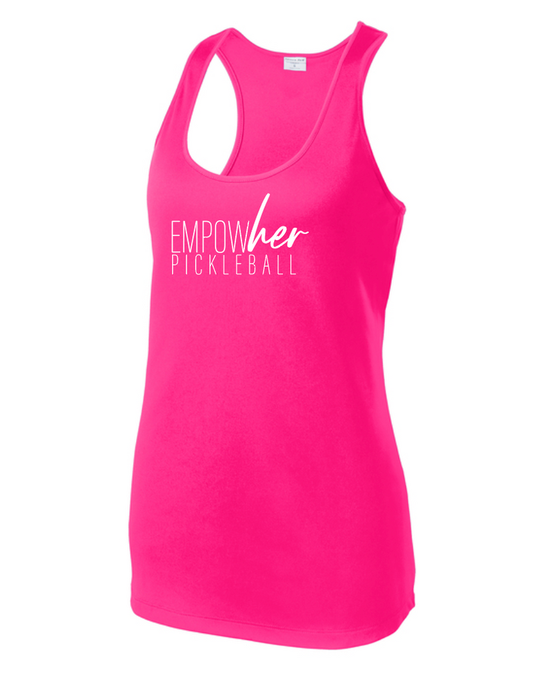 Load image into Gallery viewer, Empowher Pickleball Women's Sport Racer Tank
