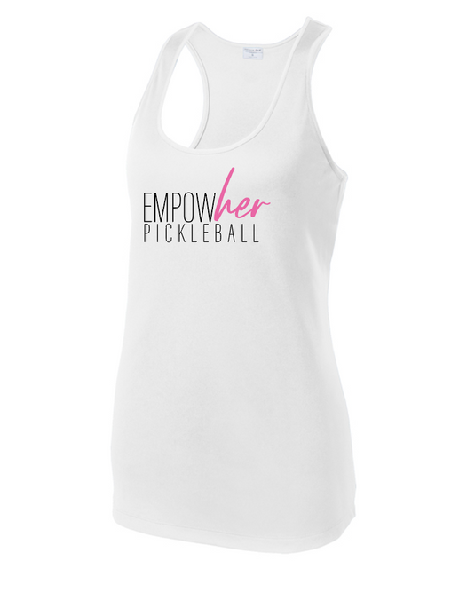 Empowher Pickleball Women's Sport Racer Tank
