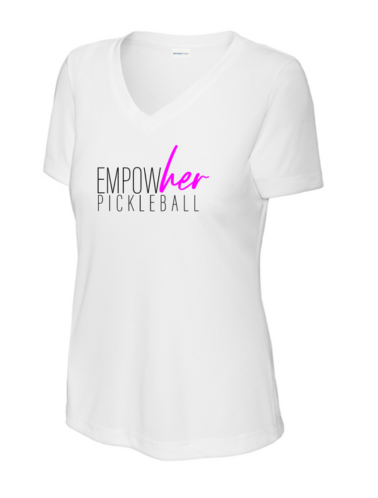 Empowher Pickleball Sport V-Neck