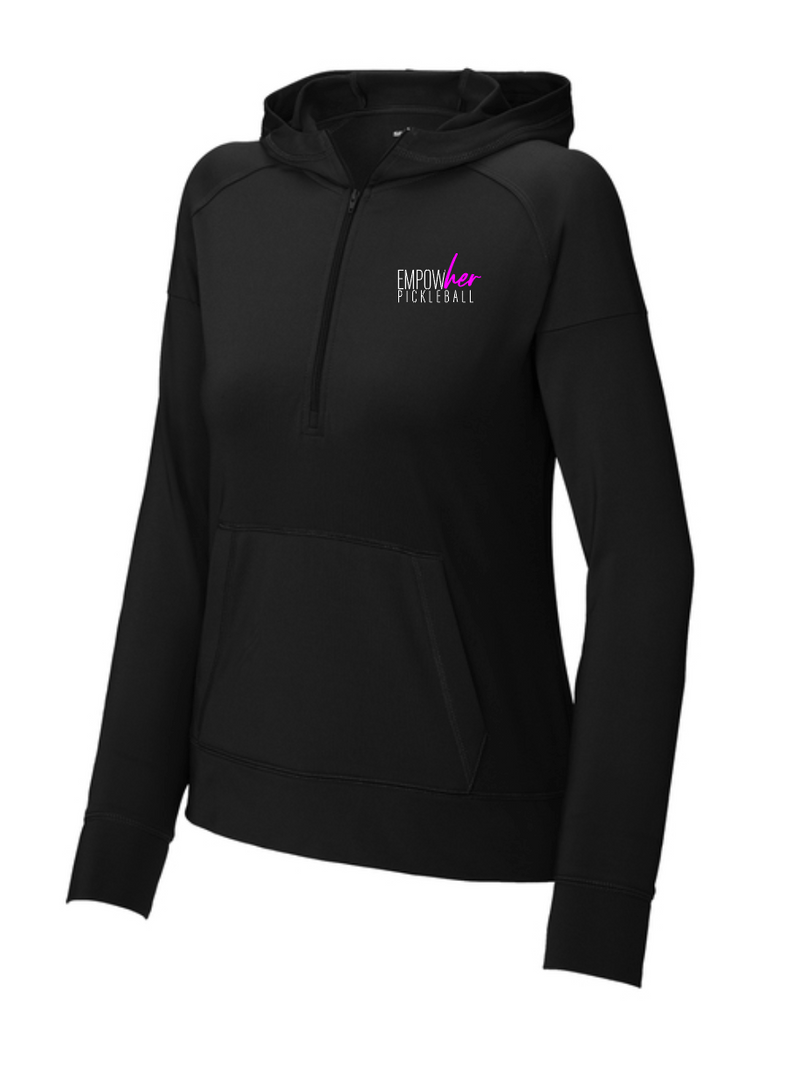 Load image into Gallery viewer, Empowher Pickleball Women's Sport Stretch Half Zip Hoodie
