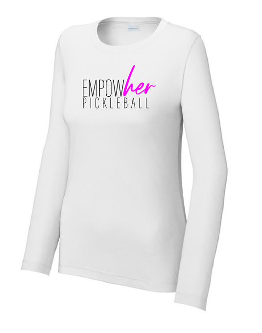 Empowher Pickleball Women's LS Sport Crew