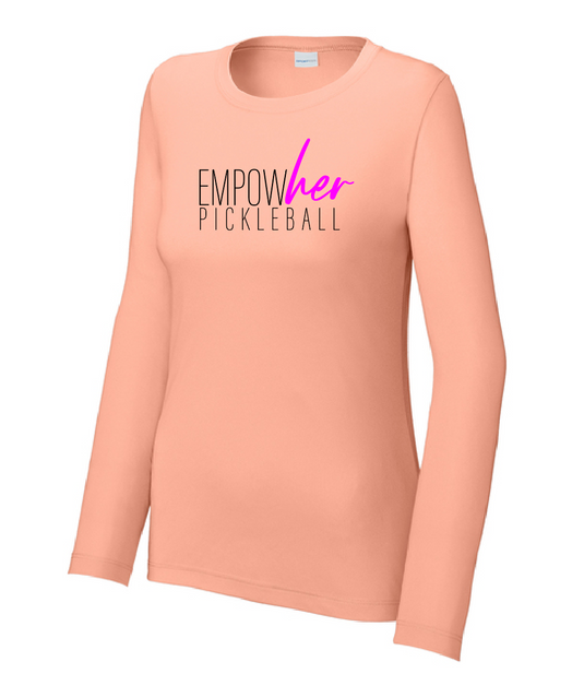 Empowher Pickleball Women's LS Sport Crew