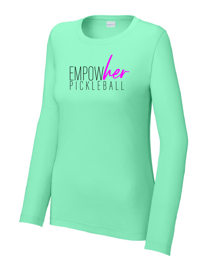 Load image into Gallery viewer, Empowher Pickleball Women's LS Sport Crew
