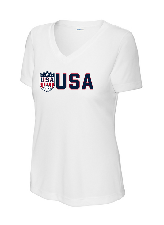 USA World Cup Team Women's Sport V-Neck