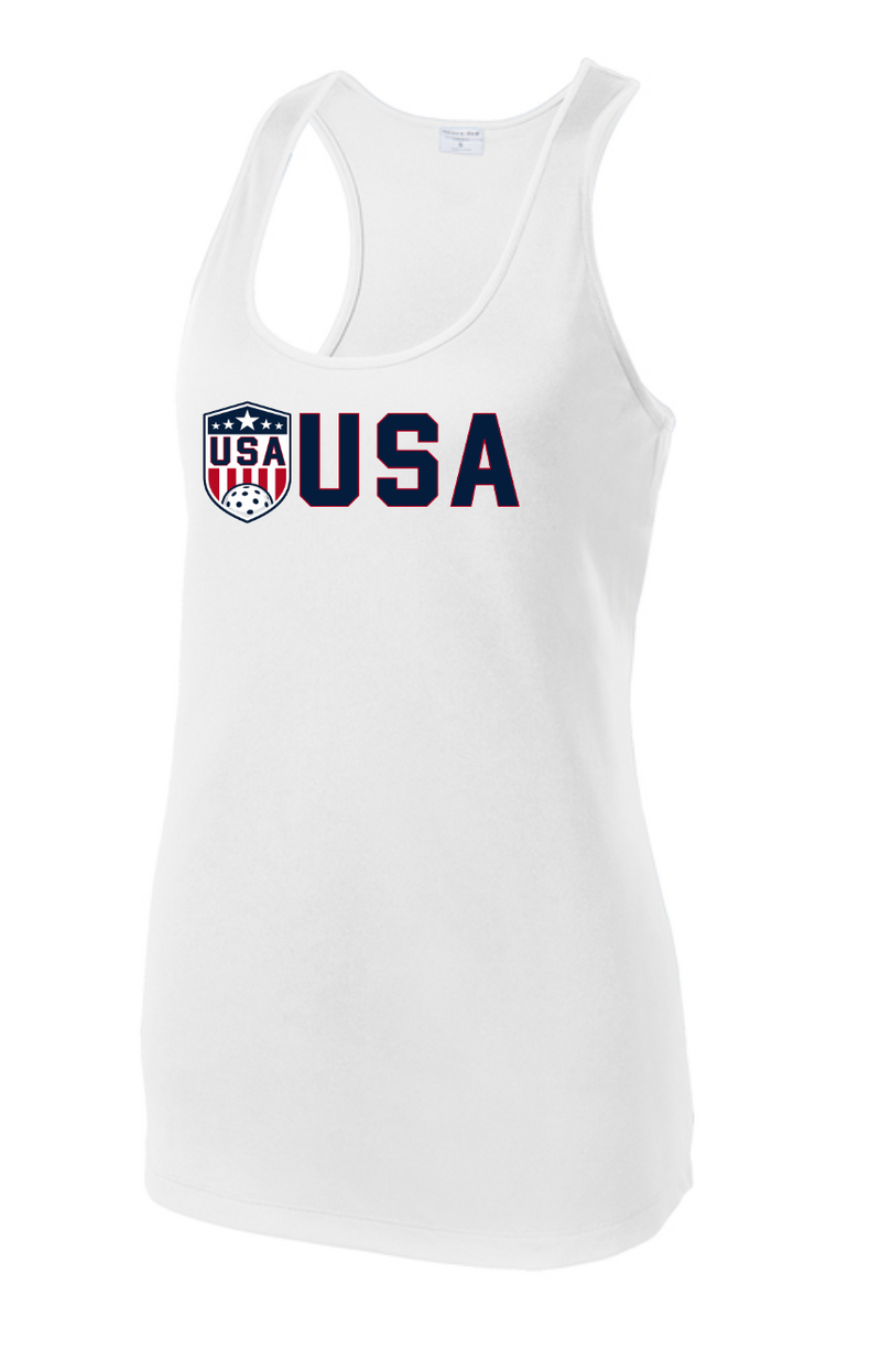 Load image into Gallery viewer, USA World Cup Team Women's Sport Racer Tank
