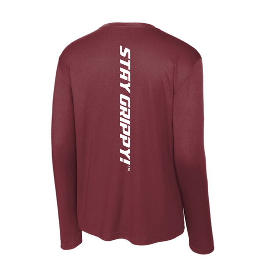 Bodhi Long Sleeve Performance Tee - BP White Logo