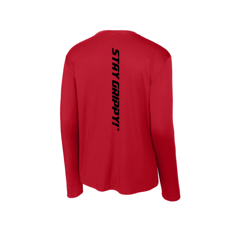 Load image into Gallery viewer, Bodhi Long Sleeve Performance Tee - BP Black Logo
