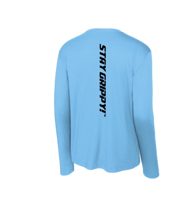 Load image into Gallery viewer, Bodhi Long Sleeve Performance Tee - BP Black Logo
