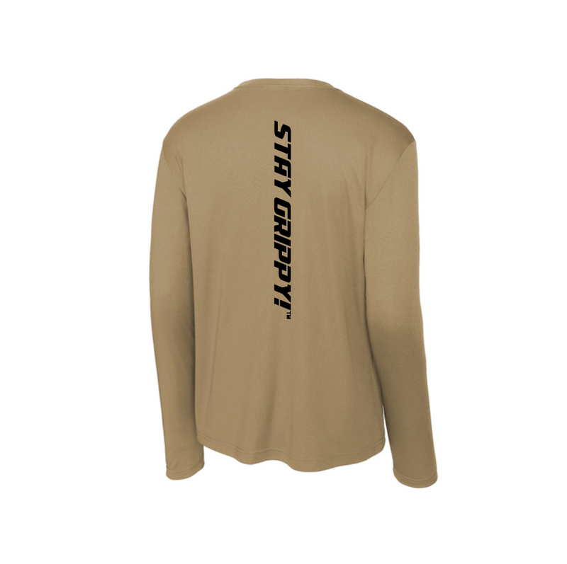 Load image into Gallery viewer, Bodhi Long Sleeve Performance Tee - BP Black Logo
