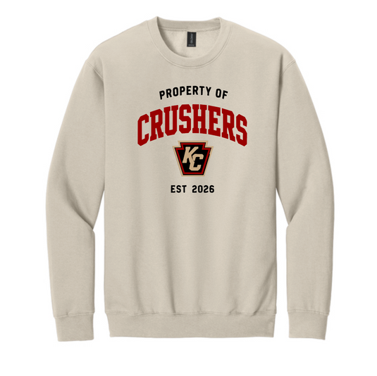 Property of the Crushers Crew Neck Sweatshirt