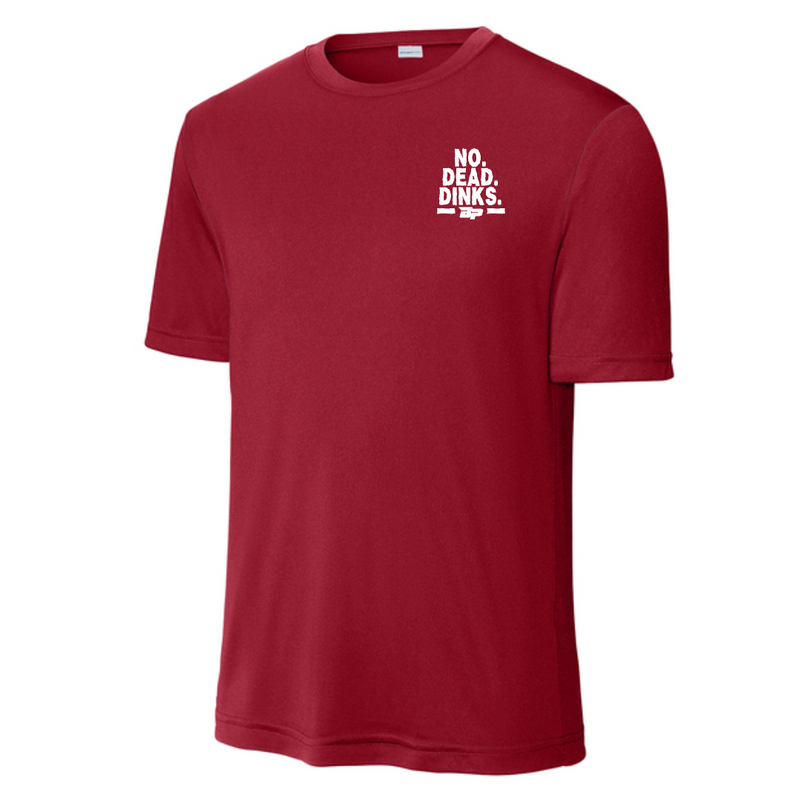 Load image into Gallery viewer, Bodhi Performance Tee - No Dead Dinks - White
