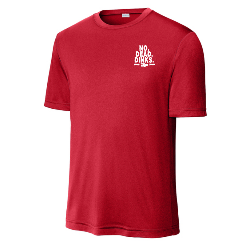 Load image into Gallery viewer, Bodhi Performance Tee - No Dead Dinks - White
