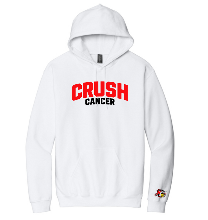 Load image into Gallery viewer, Crush Cancer Hooded Sweatshirt
