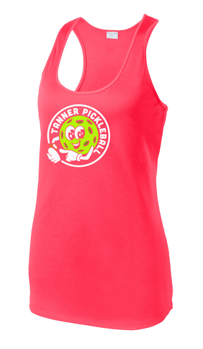 Tanner Pickleball Sport Racer Tank