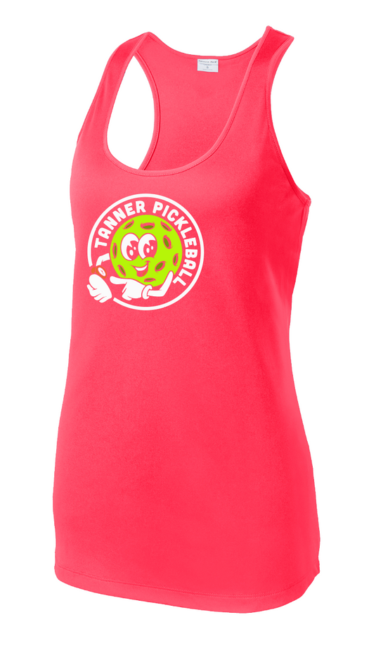 Tanner Pickleball Sport Racer Tank