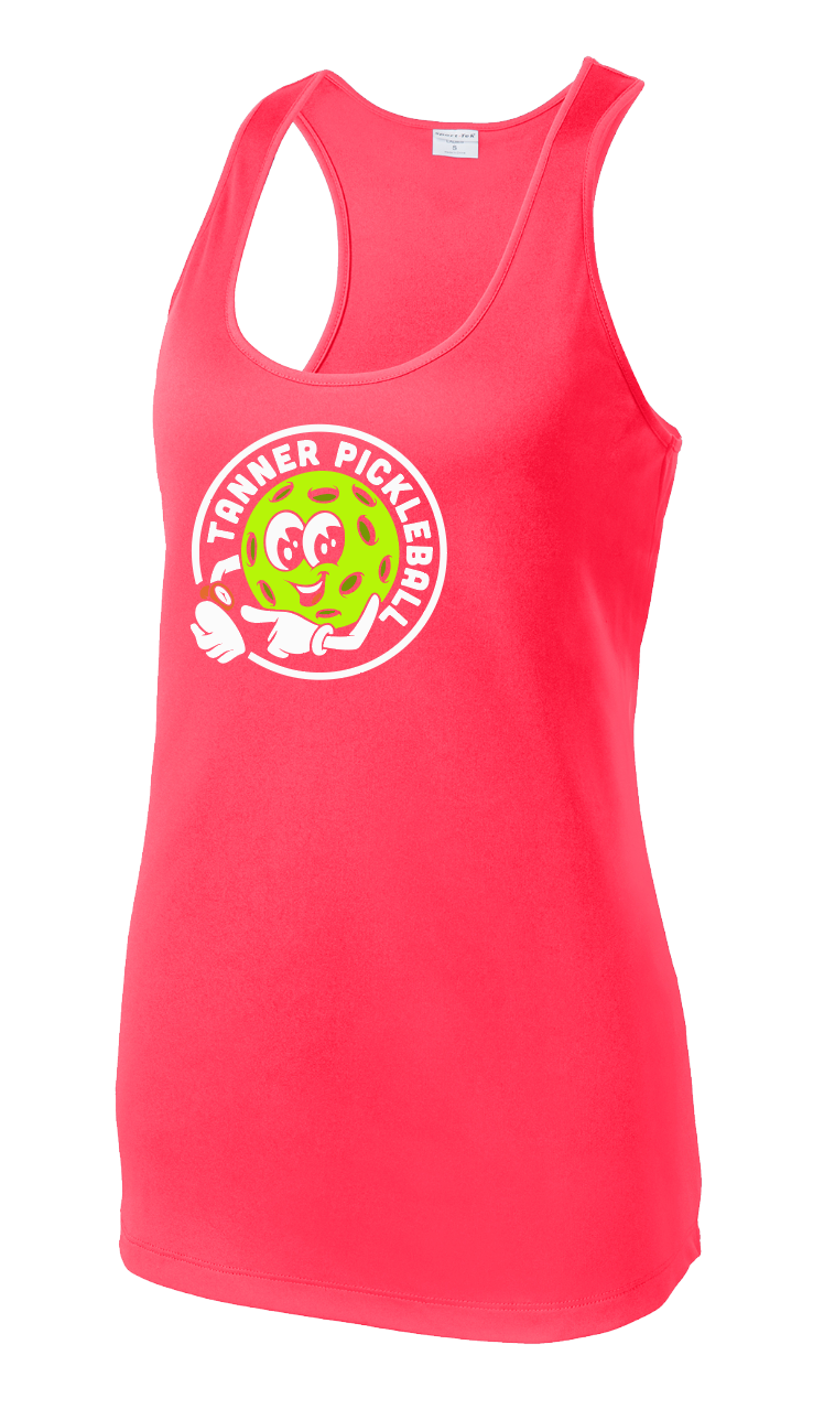 Tanner Pickleball Sport Racer Tank